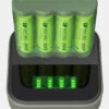 GP BATTERIES ISB Battery Charger B421 4 X Recyko AA 2100 Mah Do
