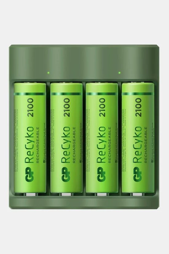 GP BATTERIES USB Battery Charger B421 4X Recyko AA 2100 MAh 1 GP BATTERIES USB Battery Charger B421 4X Recyko AA 2100 MAh