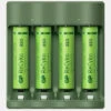 GP BATTERIES USB Battery Charger B421 4X Recyko AAA 850 Mah