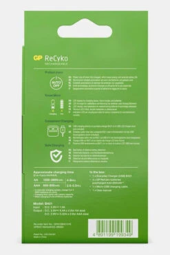 GP BATTERIES USB Battery Charger B421 4X Recyko AAA 850 Mah -NL Kampeeruitrusting Verkoop 2024 b3gc390026 8989 06 nl