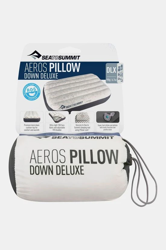 Sea To Summit Aeros Down Pillow Deluxe Reiskussen 9 Sea To Summit Aeros Down Pillow Deluxe Reiskussen - Afbeelding 9